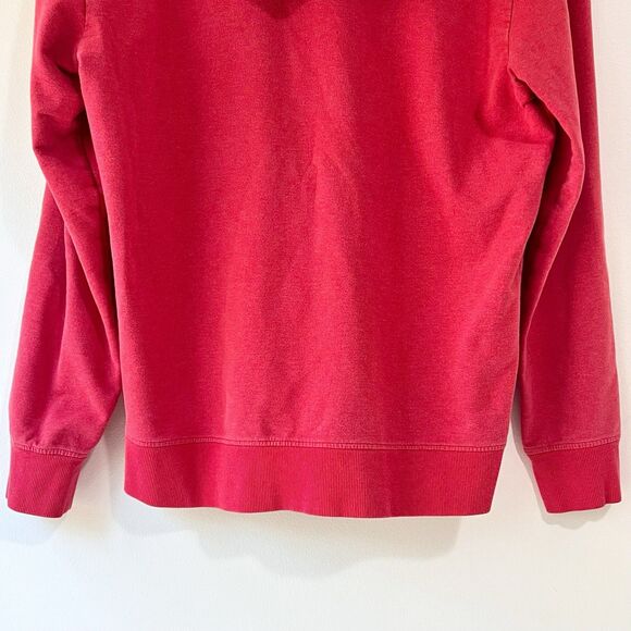 Patagonia Men’s M Uprisal Graphic Pullover Hoodie Sweatshirt Red Organic Cotton - Picture 9 of 16